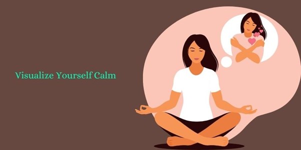 Visualize Yourself Calm is one of the best anger management exercise