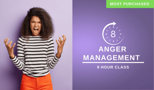 8 Hour Anger Management Class Online